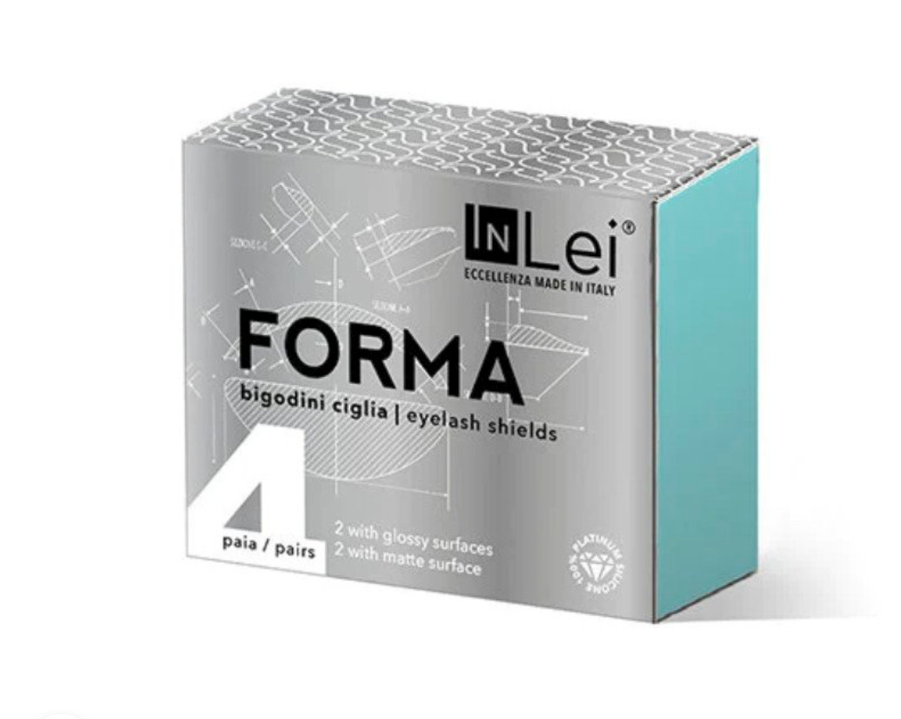 FORMA moldes universales para el lifting de pestañas