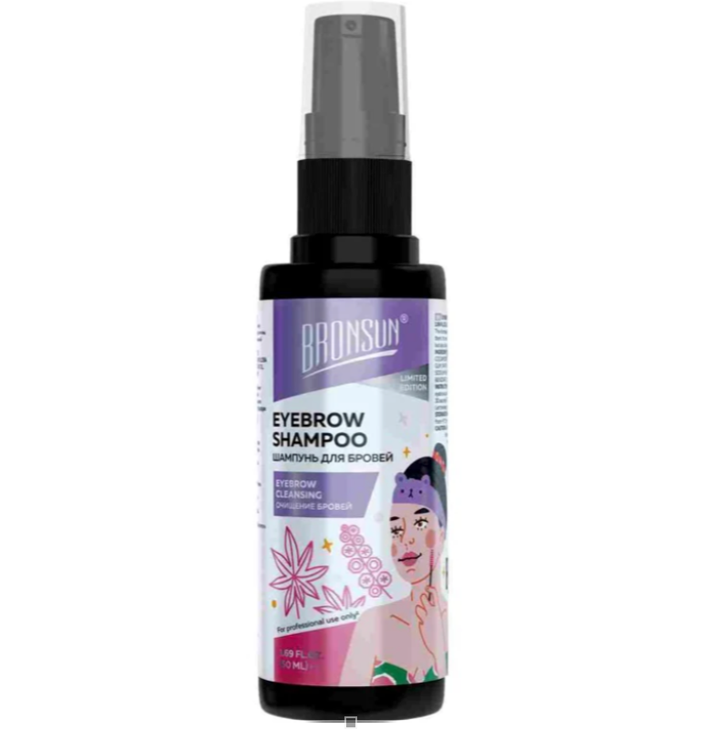 Espuma limpiadora Champú para las cejas 50ml