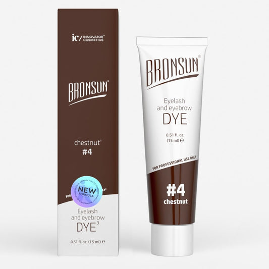 BRONSUN® gel tinte para cejas y pestañas Castaño N4 (Chestnut)