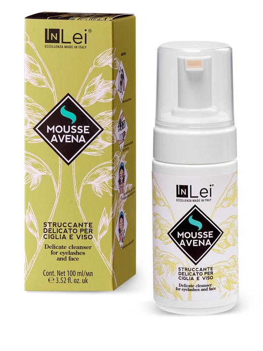 MOUSSE AVENA desmaquillante suave para pestañas y rostro 100ml