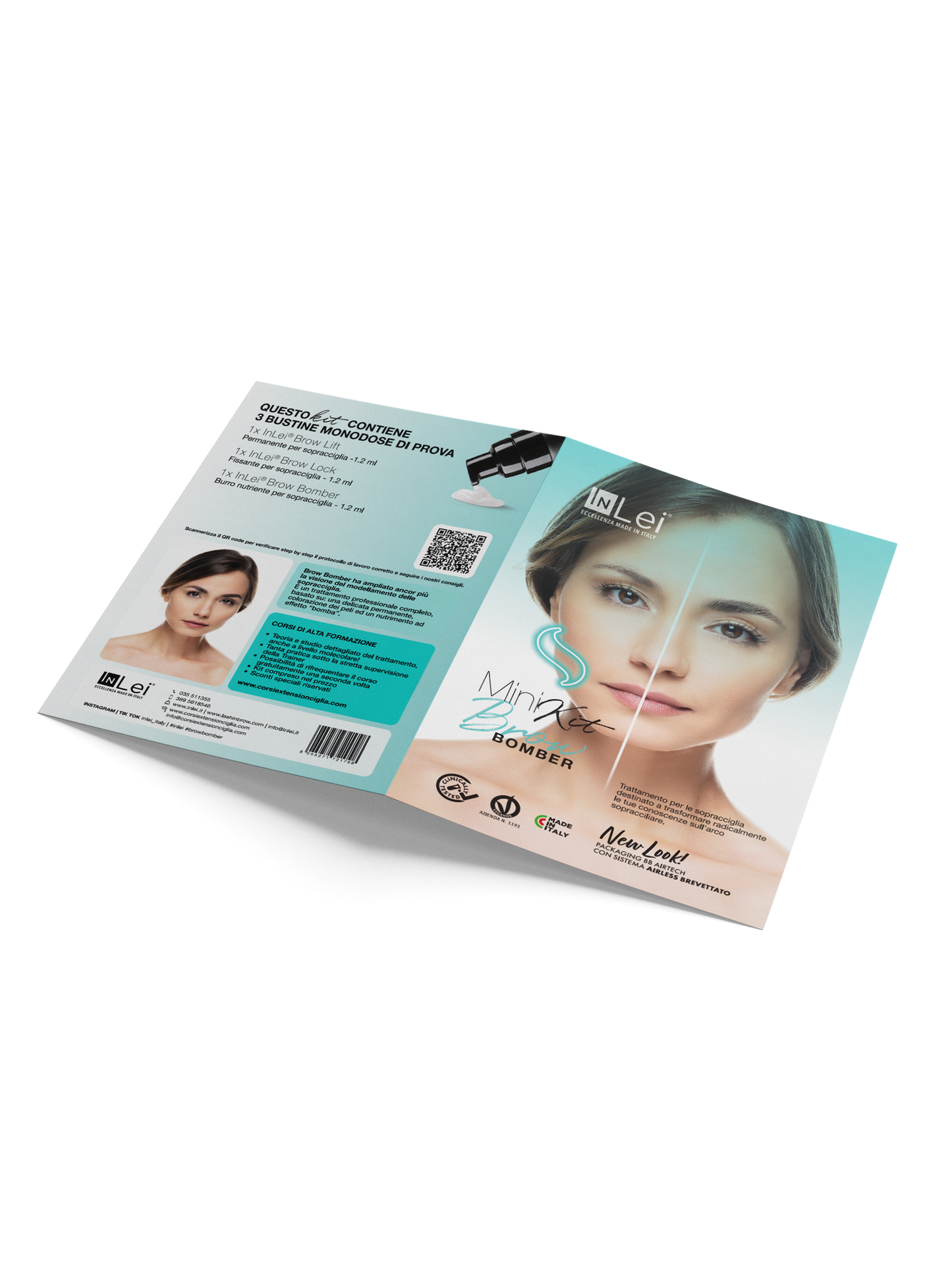 MINI KIT BROW BOMBER laminación cejas 3 x 1,2ml