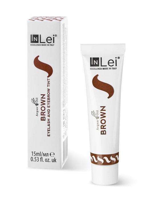 BROWN tinte marrón para pestañas y cejas con aceite de argán 15ml