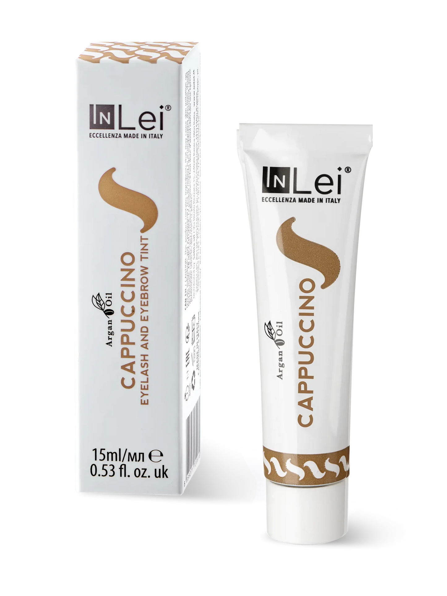 Tinte CAPPUCCINO para pestañas y cejas con aceite de argán 15ml