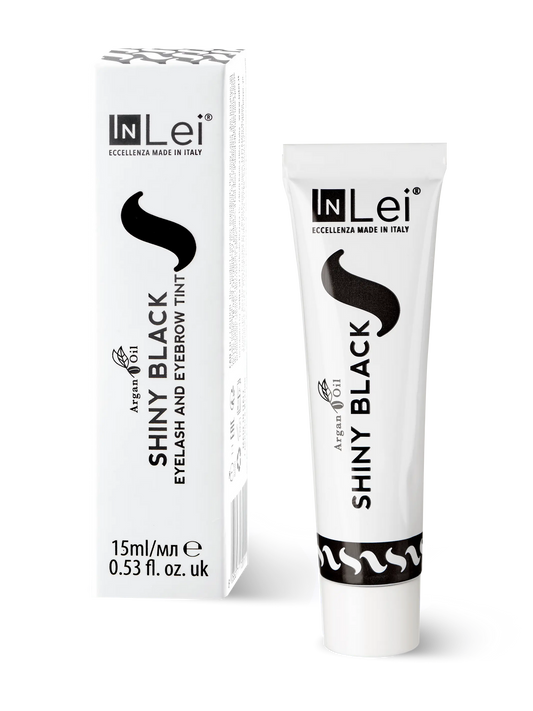 SHINY BLACK tinte negro para pestañas y cejas con aceite de argán 15ml