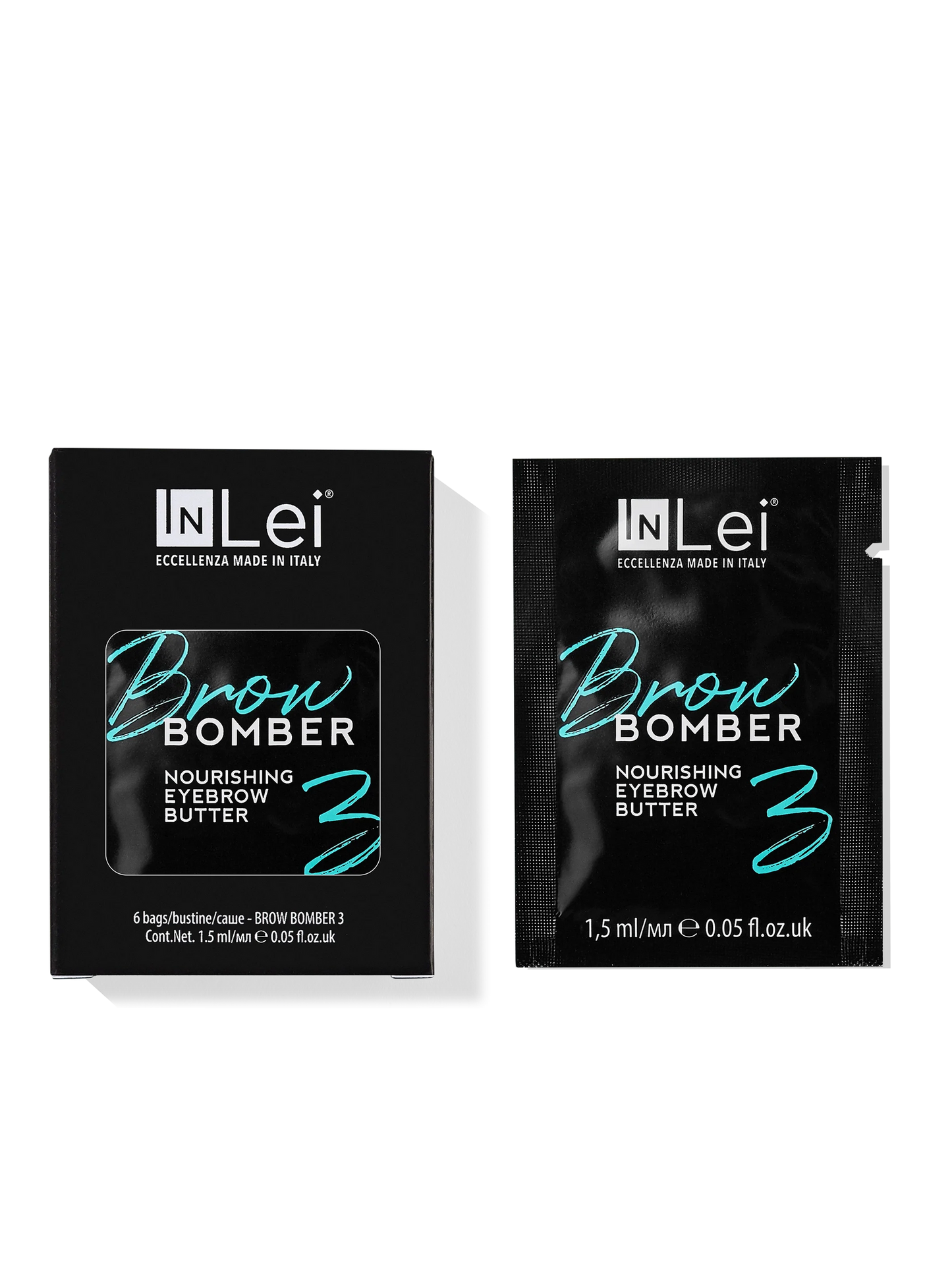 BROW BOMBER 3 MONODOSES mantequilla nutritiva para cejas 6 x 1,5 ml