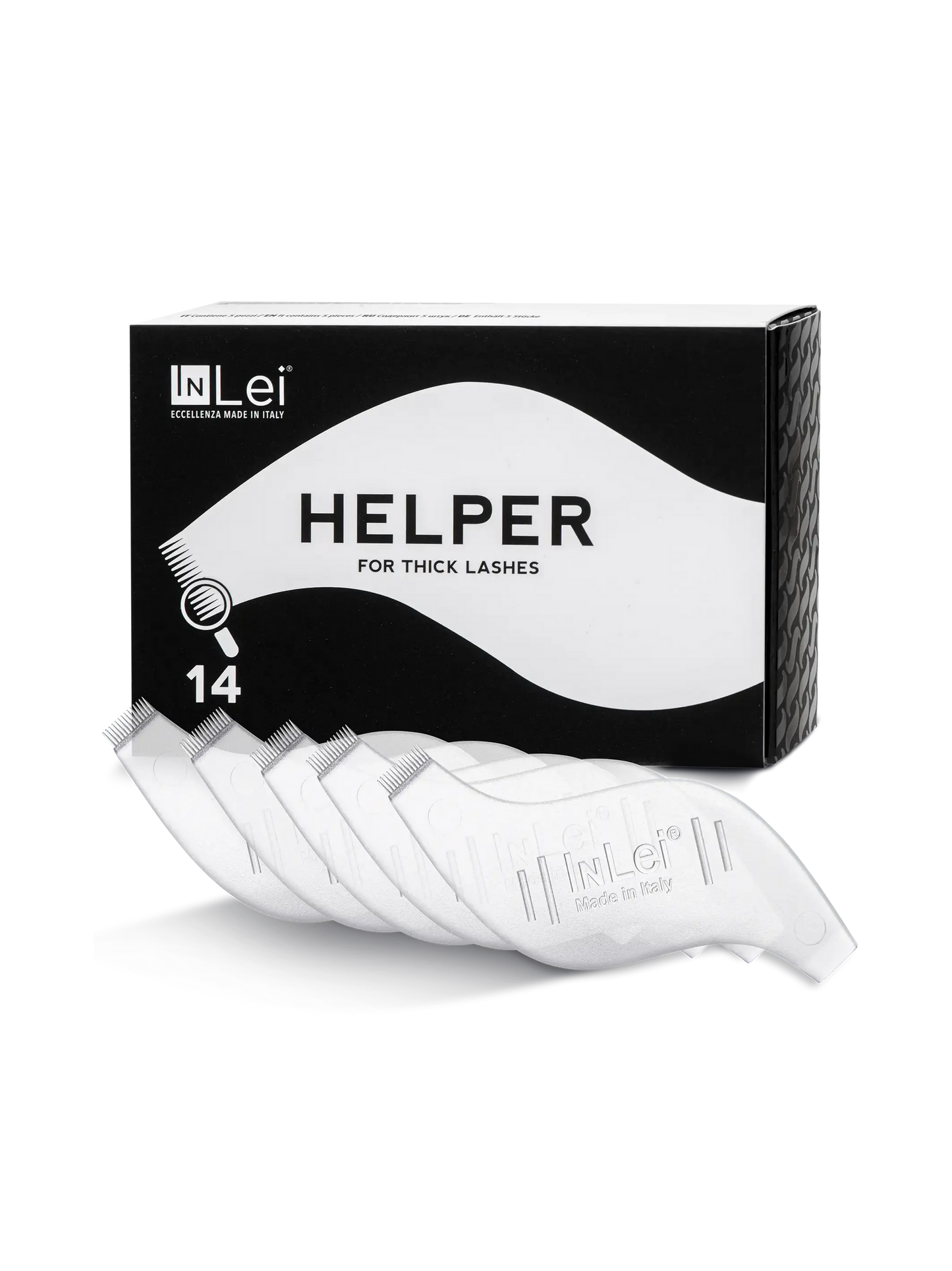 HELPER INLEI® peine revolucionario para pestañas normales o gruesas 5 piezas
