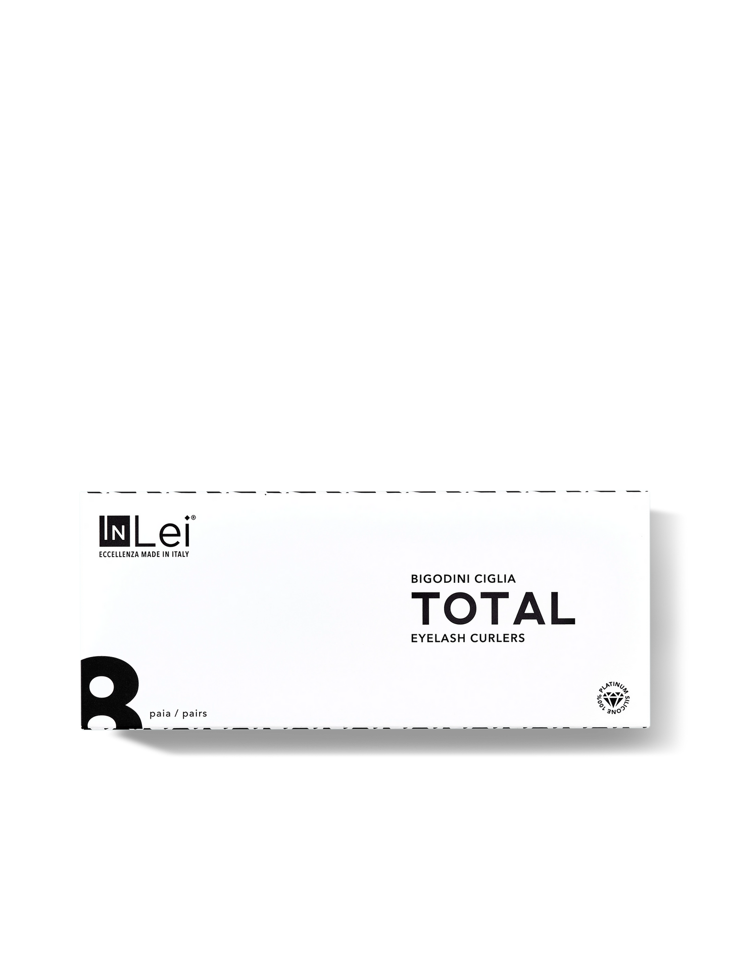 Moldes "InLei" para el lifting de pestañas, ultra elásticos, resistentes, material patentado. Total (8 pares) S-M-L-XL-S1-M1-L1-XL1