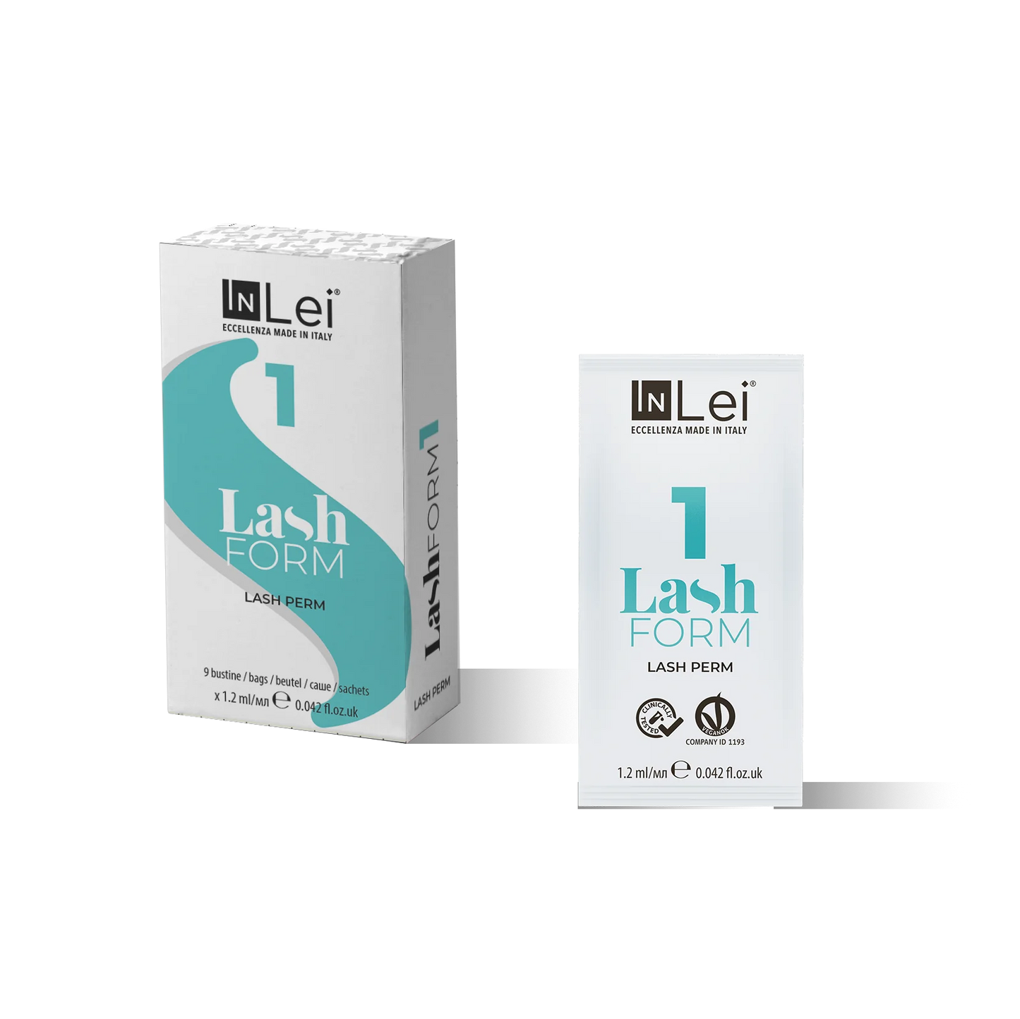 LASH FORM 1 MONODOSE permanente para pestañas 9 x 1,2ml