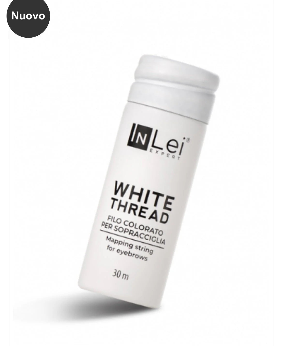 Hilo tintado para el mapeo de cejas INLEI® WHITE TREAD