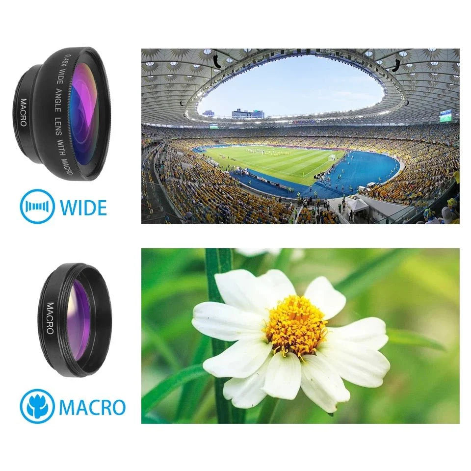 Lente de cámara para las fotos macro Apexel (compatible con cualquier móvil)